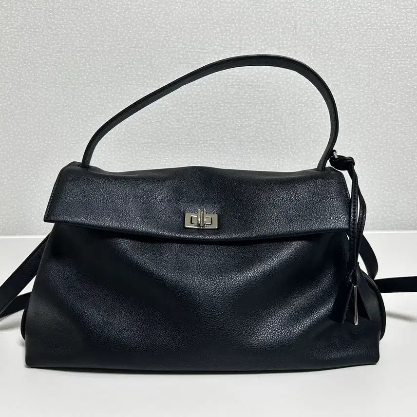 [BUNJANG] Genuine Leather Halo Satchel Bag / 소가죽 조이그라이슨 헤일로 사첼백