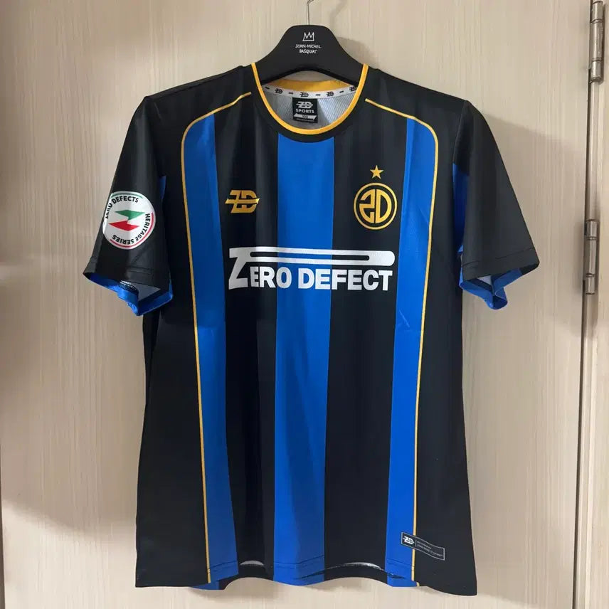[BUNJANG] Inter Milan Motive ZD Heritage Serie A Zero Azzurri Football Jersey L (XL Fit) / 인테르 모티브 ZD 헤리티지 세리에 제로아주리 유니폼 L 100
