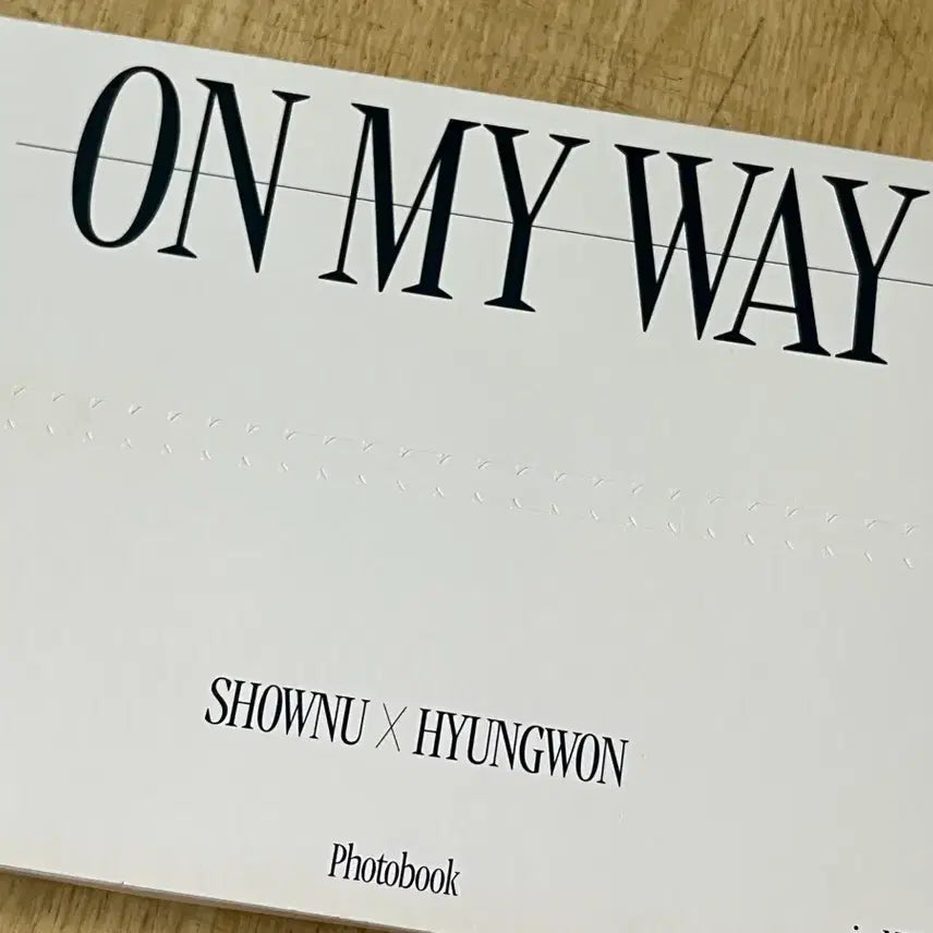 [BUNJANG] Monsta X Shownu & Hyungwon ON MY WAY Photobook / 몬스타엑스 셔누형원  ON MY WAY 몬엑 포토북