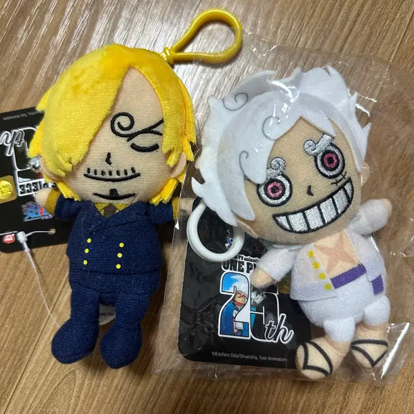 [BUNJANG] One Piece Nika Luffy & Sanji Plush Bundle Set / 일괄) 원피스 니카 루피 상디 누이 인형 일괄