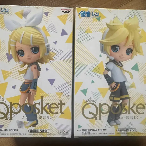 [BUNJANG] Banpresto Q posket Kagamine Rin B Color Figure (Sealed Bundle Set) / 미개봉/일괄) 반프레스토 큐포스켓 피규어 카가미네 렌, 린 B컬러