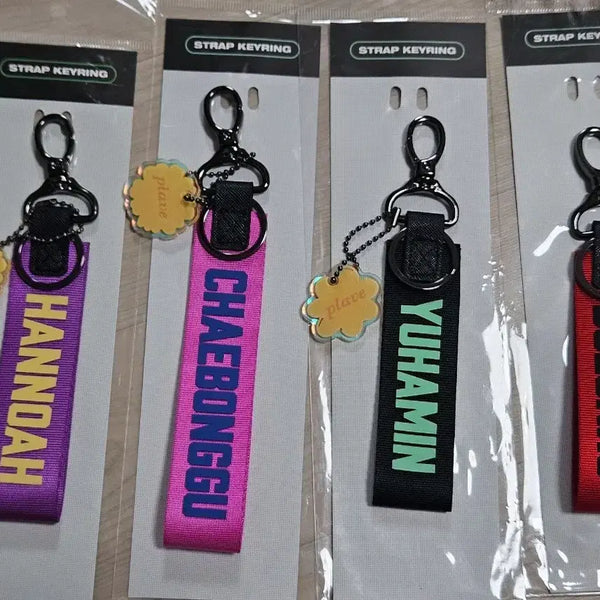 [BUNJANG] PLAVE Yu Yeoreum Strap Keychain Bundle Set / 플레이브 육여름 스트랩 키링 4개 일괄