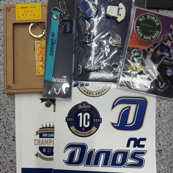 [BUNJANG] NC Dinos Bundle Set + KBO Player Photocard / NC 다이노스 굿즈 세트 일괄 + kbo NC선수 카드
