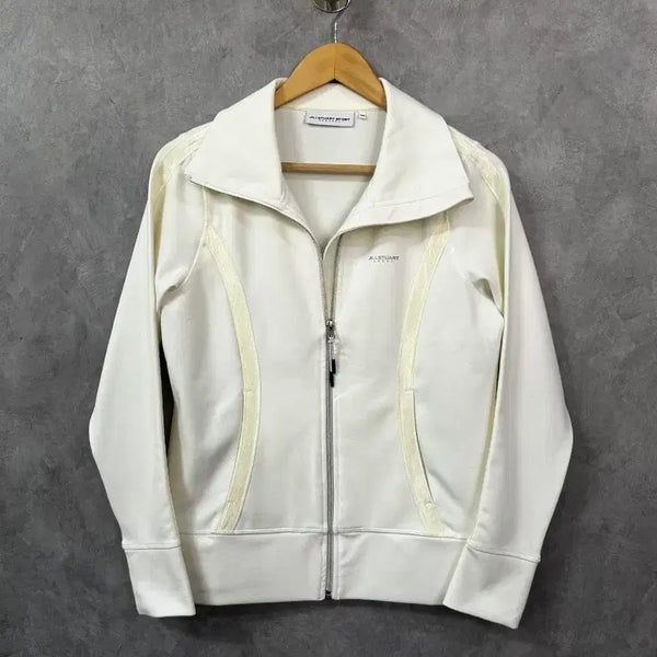 [BUNJANG] JILLSTUART New York Zip-Up Jacket Ivory Size 100 / 여성 질스튜어트 뉴욕 집업 자켓 아이보리 100사이즈