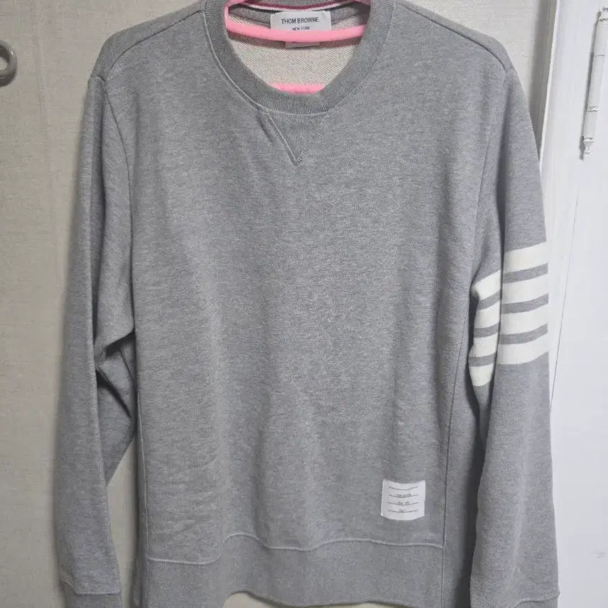 [BUNJANG] Thom Browne Grey Crewneck Sweatshirt Size 4 (XL) / (A+급/4) 톰브라운 맨투맨 4사이즈 정품