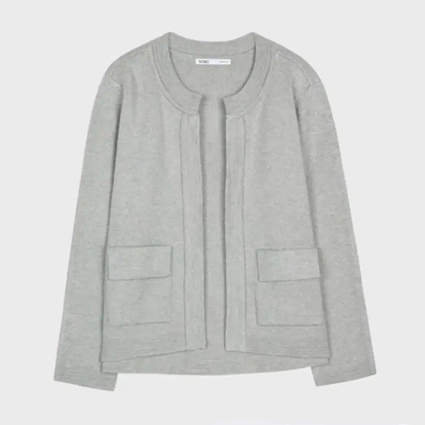 [BUNJANG] MISOO Grey Cardigan / 미쏘 그레이 가디건