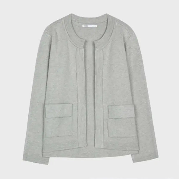 [BUNJANG] MISOO Grey Cardigan / 미쏘 그레이 가디건