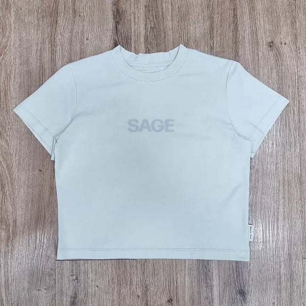 [BUNJANG] Matinkim SAGE Short Sleeve T-Shirt / 마뗑킴 SAGE 반팔 S _ 여성