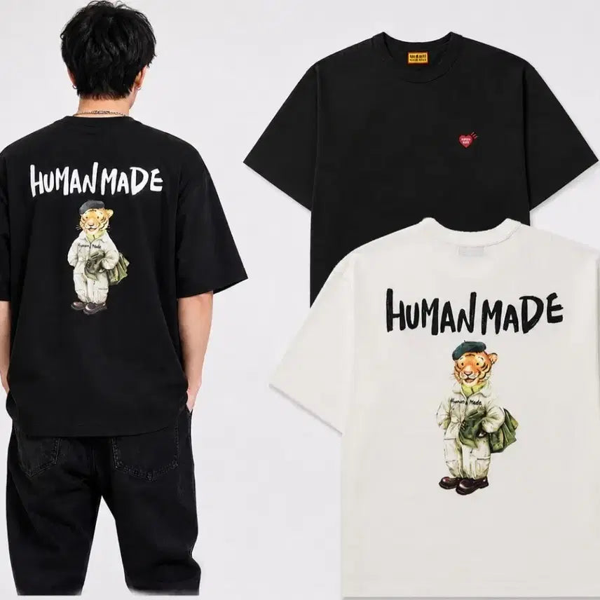 [BUNJANG] Human Made Graphic T-Shirt / 정품) 휴먼메이드 그래픽 반팔 그래픽티셔츠