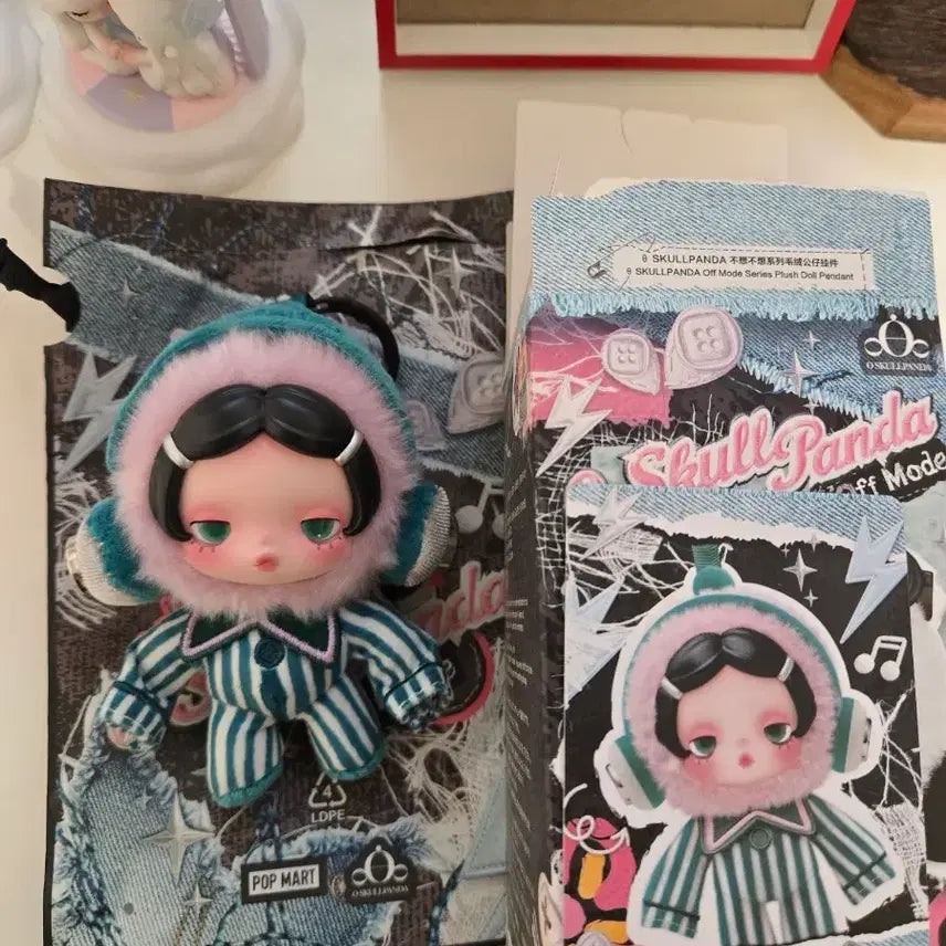 [BUNJANG] Skullpanda Off Mode Mute Mode Figure / 스컬판다 오프모드 mute mode