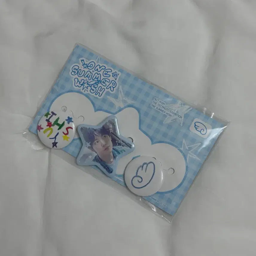 [BUNJANG] NCT WISH Yushi Pin Button Set (Opened) / 엔시티위시 유우시 핀버튼 세트 단순개봉