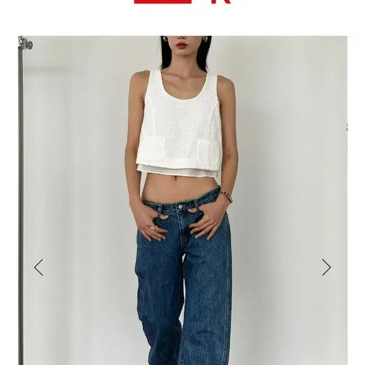 [BUNJANG] PRALUM Denim Blue Jeans / 피알룸 데님 블루