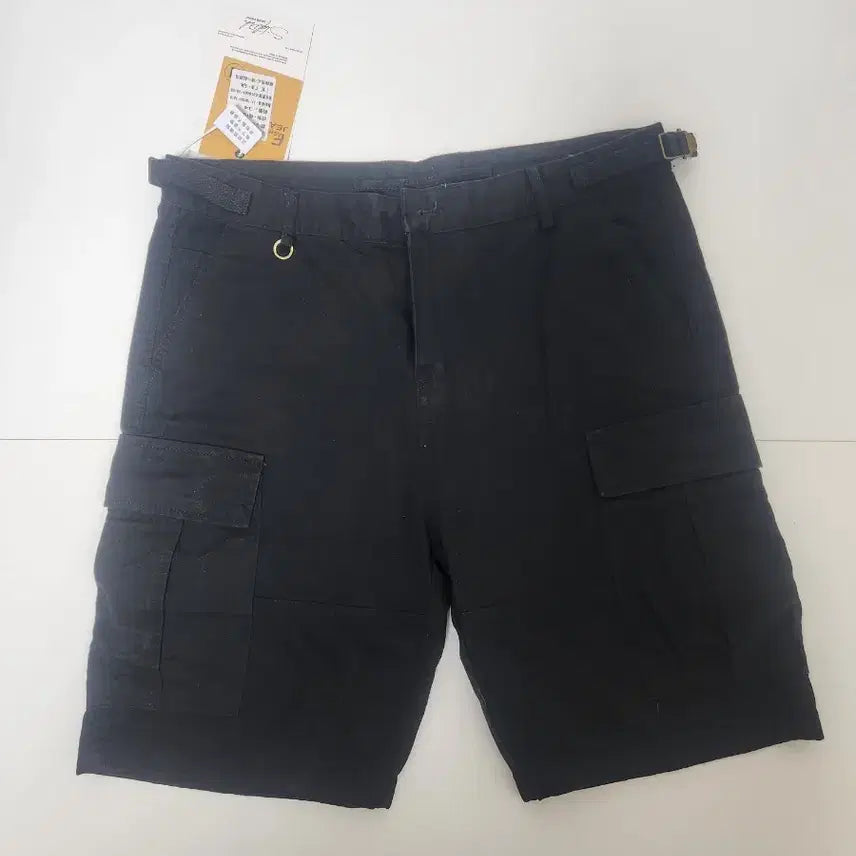 [BUNJANG] Black Cargo Pants 34 Inch / 블랙 카고팬츠 34인치