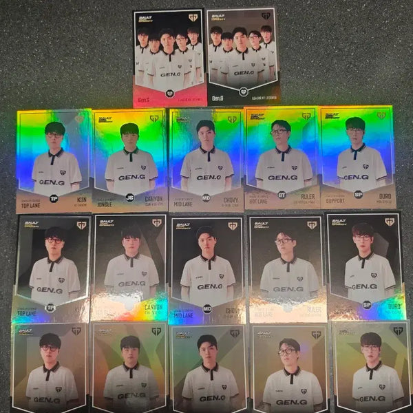 [BUNJANG] Gen.G Bault Rare Trading Card Set / 젠지 Bault 레어 트레이딩 카드