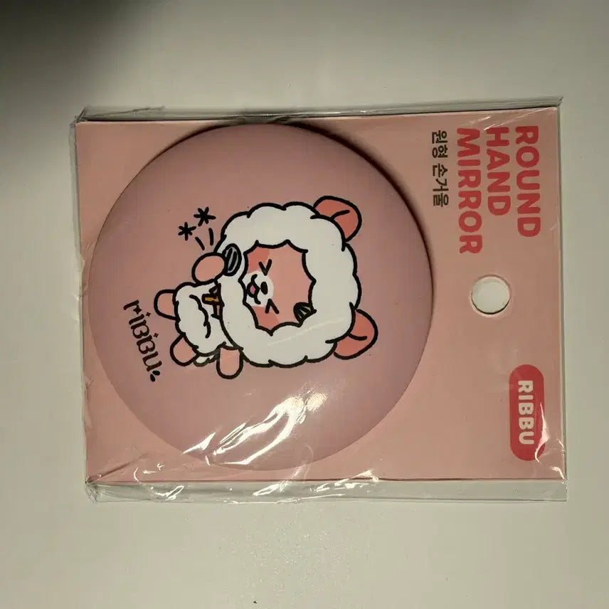 [BUNJANG] Lisence Liv Remini Lip Round Hand Mirror / 리센느 리브 레미니 리뿌 원형 손거울