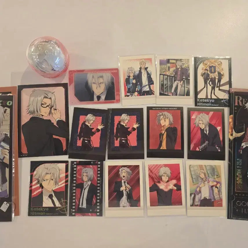 [BUNJANG] Katekyo Hitman Reborn! Hayato Gokudera Bundle Set Photocard & Hologram Ticket / 가히리 가정교사 히트맨 리본 고쿠데라 하야토 일괄판매