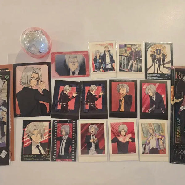 [BUNJANG] Katekyo Hitman Reborn! Hayato Gokudera Bundle Set Photocard & Hologram Ticket / 가히리 가정교사 히트맨 리본 고쿠데라 하야토 일괄판매