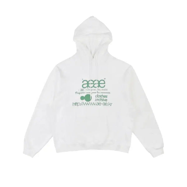[BUNJANG] AEAE Hoodie White / aeae 후디 화이트