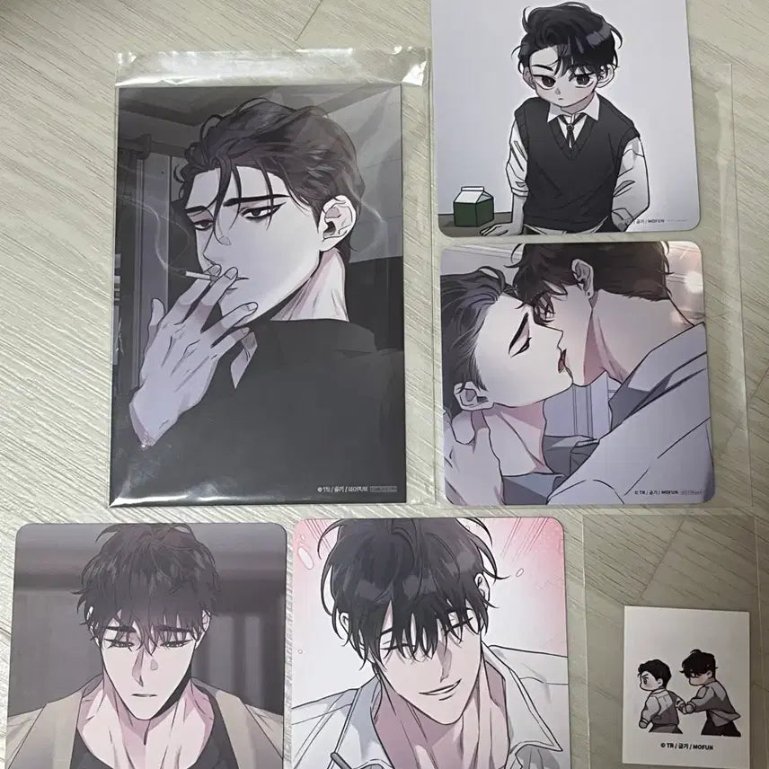 [BUNJANG] Collection Bundle Set Postcard Coaster Deco Pic / 외사랑 모펀 콜카 엽서 코스터 데코픽 일괄 판매