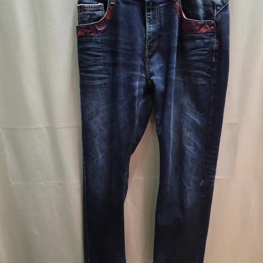 [BUNJANG] Evisu 2014 Slim Straight Fit Jeans / 14년도) 에비수 슬림 스트레이트 핏