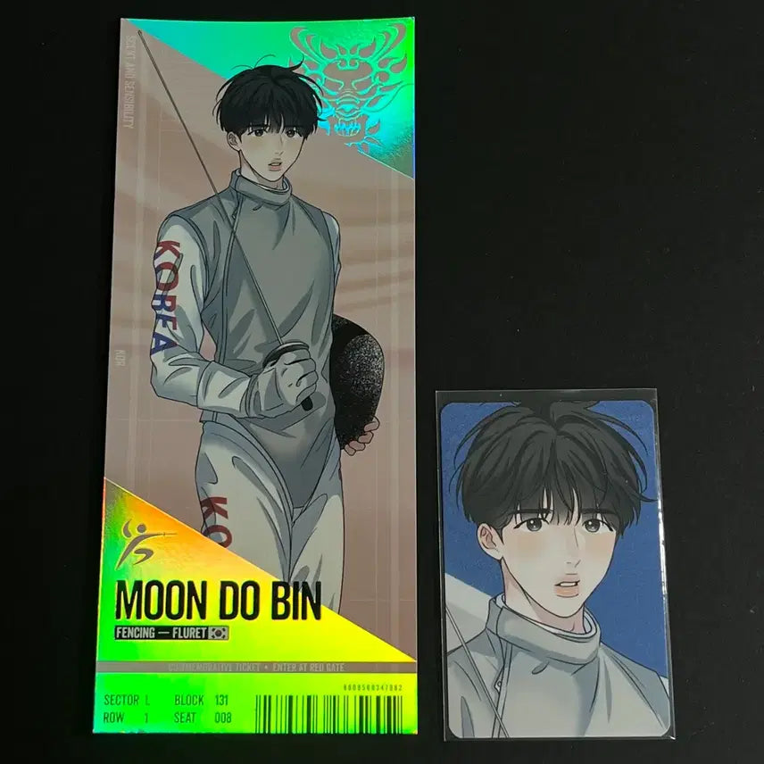 [BUNJANG] Team Rezin Gyeonggi Ticket - Moon Do Bin - Full Set / 팀레진 경기 티켓 2 향의 경계 문도빈 일괄