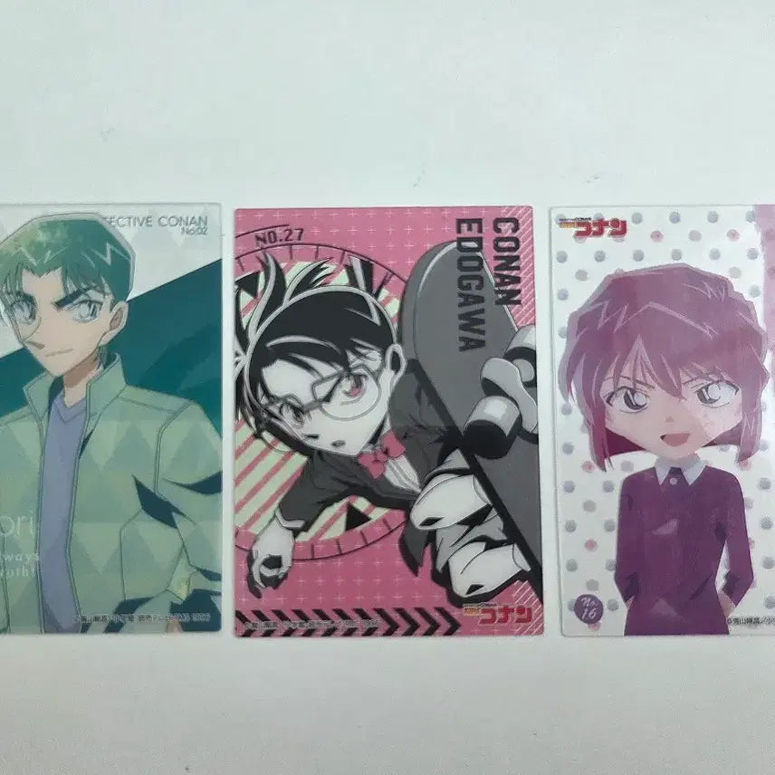 [BUNJANG] Detective Conan Clear Card Set / 명탐정 코난 클리어 카드