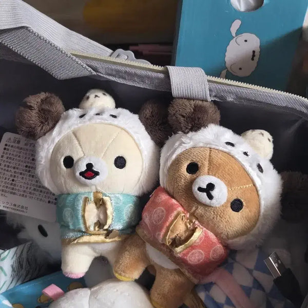 [BUNJANG] Rilakkuma & Korilakkuma China Town Doll Set / 차이나타운 리락쿠마&코리락쿠마 세트