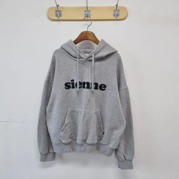 [BUNJANG] Sienne Gray Hoodie / 시엔느 그레이 후드티