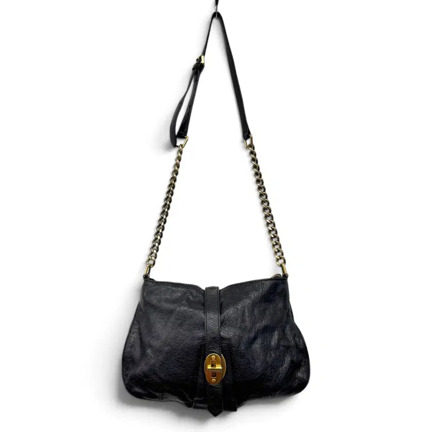 [BUNJANG] Burberry Buffalo Leather Hobo Bag / 버버리 버팔로 레더 호보백