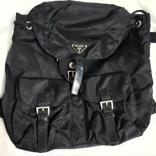 [BUNJANG] Prada Nylon Backpack Black / 프라다 백팩 블랙