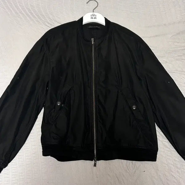 [BUNJANG] POLIUTERU MA-1 Jacket Black / [2] 폴리테루 라이트 마원 블랙