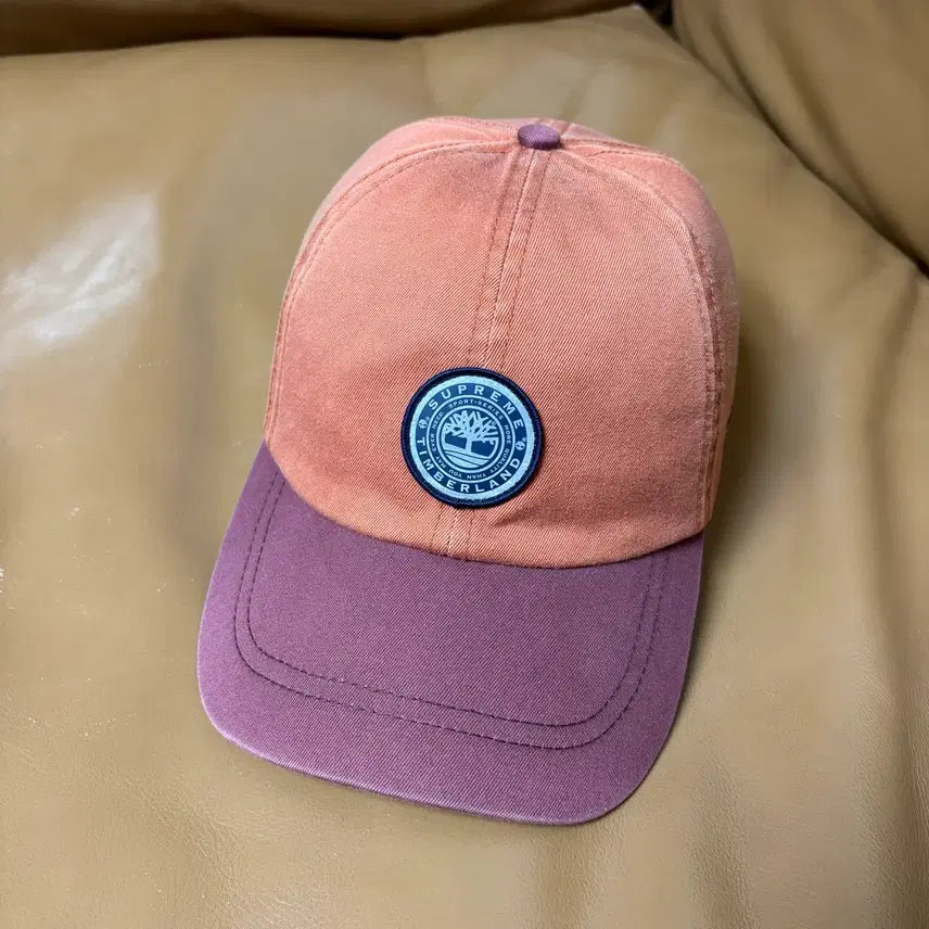 [BUNJANG] Supreme Timberland 6-Panel Washed Rust Orange Cap / 슈프림 팀버랜드 6패널 볼캡 모자 워시드 러스트 오렌지