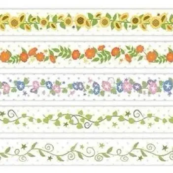 [BUNJANG] KomameRingo Vine Washi Tape Set / [마테띵] 코마메링고 덩굴 마테 5종 마테띵