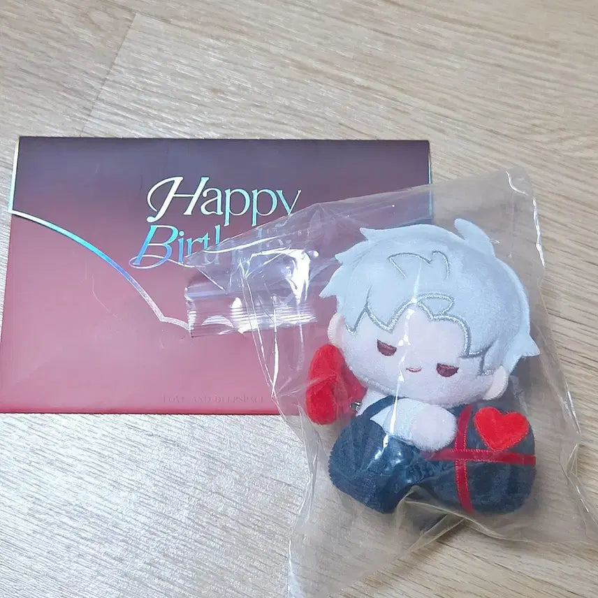 [BUNJANG] Love and Deep Space Jin Un Birthday Doll + Letter Set / 러브앤딥스페이스 럽딥 진운 생일 인형+편지 세트