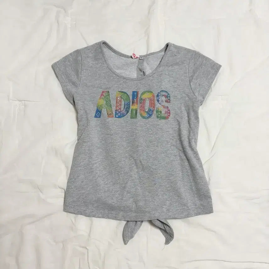 [BUNJANG] TITICACA Open Back Short Sleeve T-Shirt / TITICACA 티티카카 오픈백 반소매 티셔츠