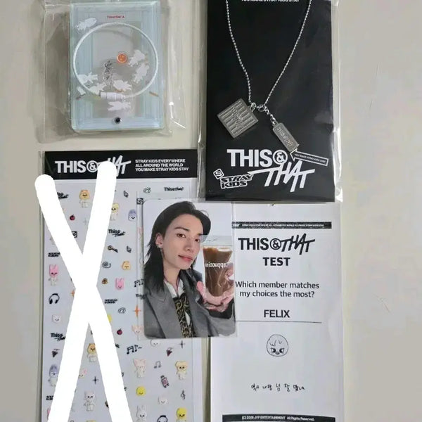[BUNJANG] Stray Kids THIS&THAT Goods Set / 스트레이키즈 THIS&THAT 굿즈 세트