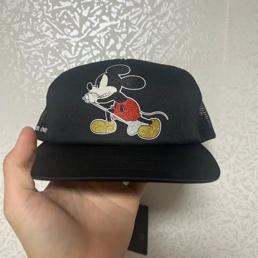 [BUNJANG] Supreme Number Nine Mickey Mouse Mesh Cap / 슈프림 넘버나인 미키마우스 메쉬캡