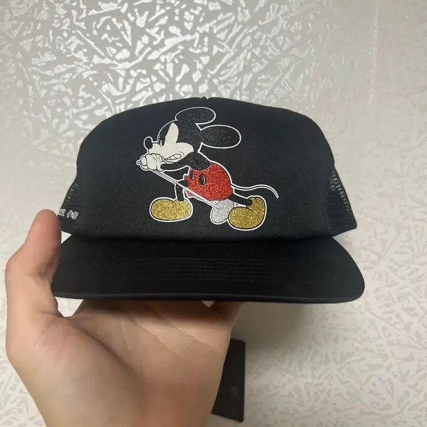 [BUNJANG] Supreme Number Nine Mickey Mouse Mesh Cap / 슈프림 넘버나인 미키마우스 메쉬캡