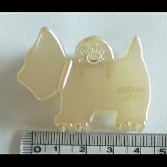 [BUNJANG] Agatha Hair Claw Clip (Small) Pearl White / 아가타 집게핀(소)/펄 화이트