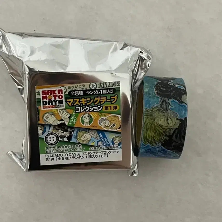 [BUNJANG] Sakamoto Days Asakura Shin Masking Tape / 사카모토 데이즈 사카데이 신 마스킹 테이프