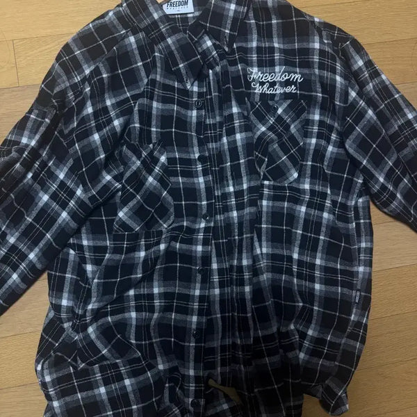 [BUNJANG] Freedom Check Shirt / 프리덤 체크셔츠