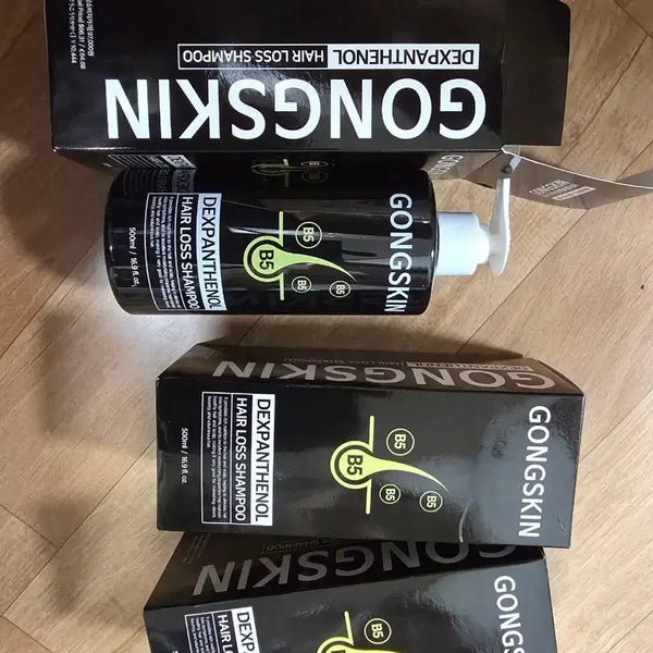 [BUNJANG] Gonggskin Dexapanthenol Hair Loss Shampoo 3-Piece Set (500ml Each) / GONGGSKIN 덱스판테놀 헤어 로스 샴푸 500ml.3개