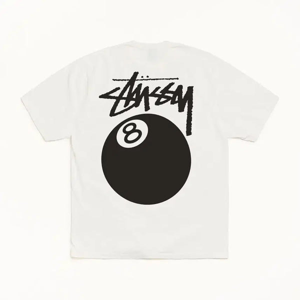 [BUNJANG] Stussy 8 Ball Pigment T-Shirt (Natural, L) / 스투시 8볼 반팔 티셔츠