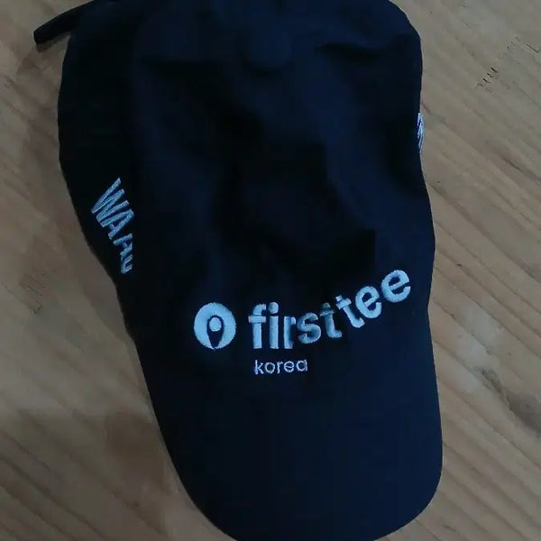 [BUNJANG] WAAC Firsttee Korea Navy Cotton Ball Cap / waac 왁 골프모자Firsttee 코리아 볼캡 네이비
