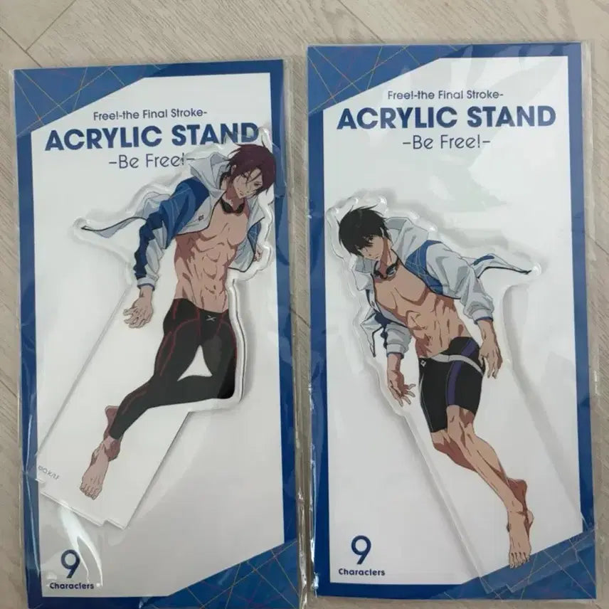 [BUNJANG] Free! Haruka & Rin Bundle Acrylic Stand / Free! 프리! 하루카 린 일괄 아크릴 스탠드