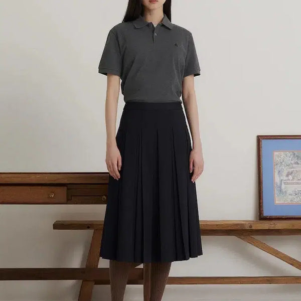 [BUNJANG] Beanpole Ladies 26SS Pique Collar T-Shirt / 26SS 빈폴레이디스 신상 피케 카라 티셔츠