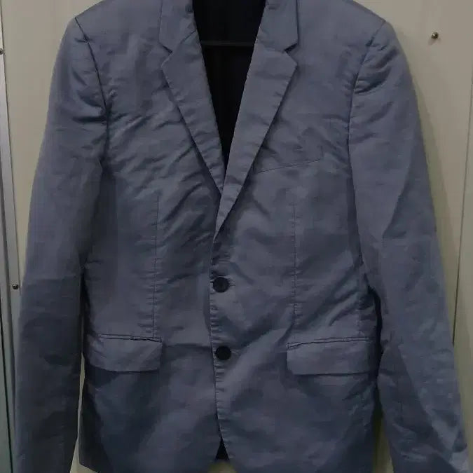 [BUNJANG] Hugo Boss Suit Size 48 (95-100) Red Logo Lining / 교환반품없이  저렴 휴고보스 정장 안감 붉은색 로고 이사중구김 48사이즈 95-100