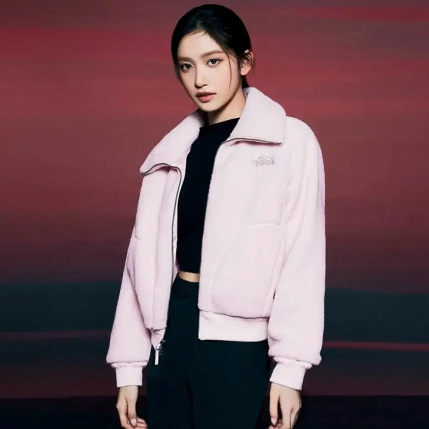[BUNJANG] The North Face Women's Woolly Fleece Bomber Jacket NJ4FP90C / 노스페이스 눕시 NJ4FP90C 여성 울리 플리스 봄버