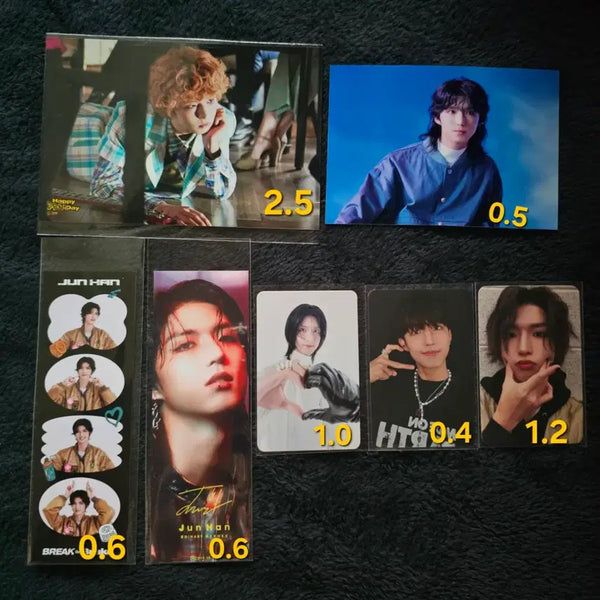 [BUNJANG] Xdinary Heroes Junhan Photocard Four-Cut Postcard / 엑스디너리 히어로즈 준한 포카 포스트카드 네컷