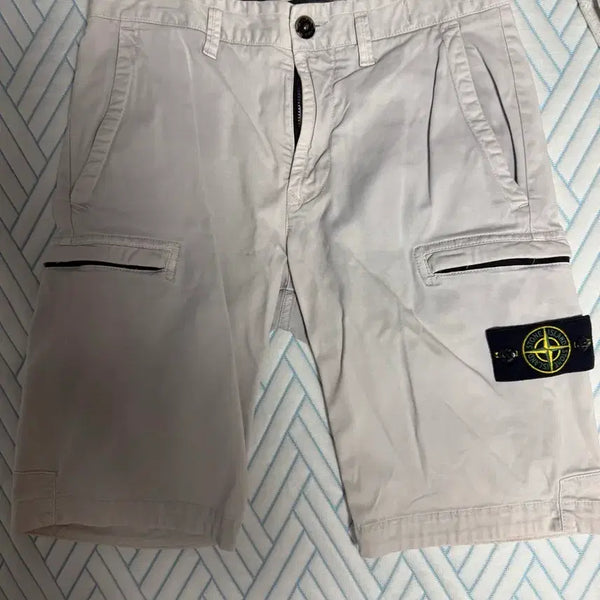 [BUNJANG] Stone Island Beige Shorts / 스톤아일랜드 반바지 베이지